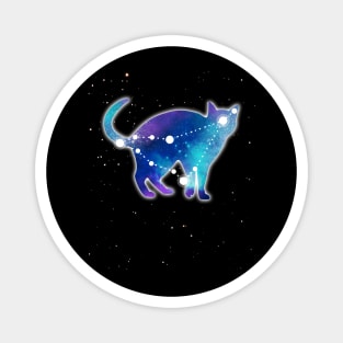 Capricorn Zodiac Sign Astrology Constellation Cat Lover Pet T-Shirt Magnet